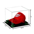 thumbnail image 2 of Versatile Clear Acrylic Display Case - Small Rectangle Box with Green Risers 8.75" x 7.75" x 7" (A006-GRR), 2 of 2