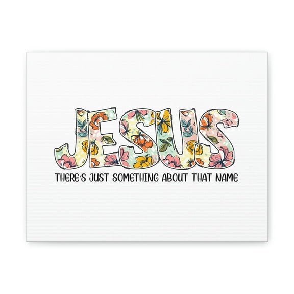 Scripture Walls Jesus There's Just Something Hebrews 12:2 Flowers Christian Wall Art Bible Verse Print Ready to Hang Unframed