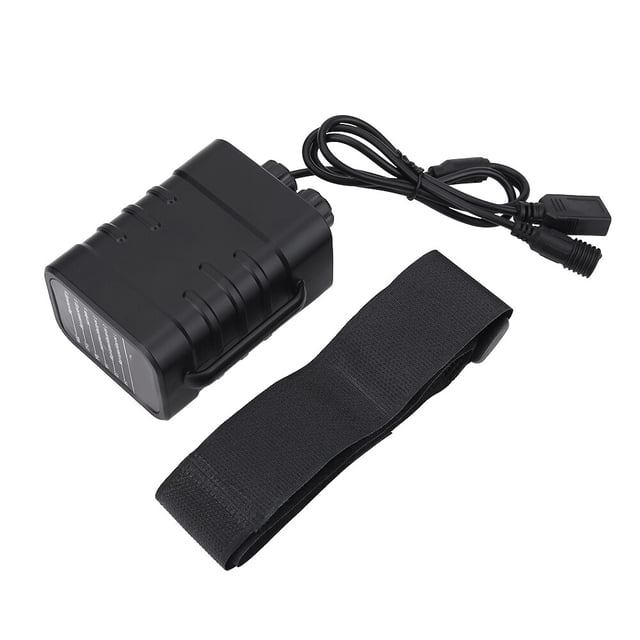 Estuche impermeable para batería de 6 pilas 18650 para lámparas de bicicleta y teléfonos inteligentes