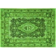 thumbnail image 1 of Ahgly Company Indoor Rectangle Medallion Green Traditional Area Rugs, 5' x 7', 1 of 1