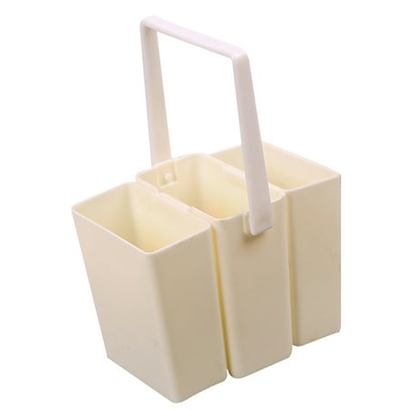 

NUOLUX 1 Set Brush Washing Bucket Detachable Plastic Wash Pen Barrel Portable Art Supplies Brushes Washing Tool for Drawing Painting