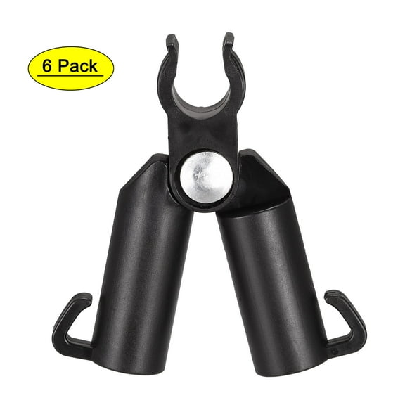 Uxcell 0-70 Degree Adjustable Plant Plastic Connector for 11mm Dia Plant Stakes 6 Pack