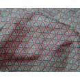 thumbnail image 5 of oneOone Silk Tabby Fabric Triangle Geometric Decor Fabric Printed BTY 42 Inch Wide, 5 of 5