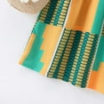 thumbnail image 5 of Girls Easter Dress Bowknot Design Dress Ruffle Short Sleeve Cute Summer Dresses for Teens Casual Spring Dress (Green,6-7 Years), 5 of 6