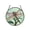Green4, variant on Stained Glass Window Hanging Stained Window Hanging with Suction Cups for Home and Garden Ornament