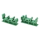 thumbnail image 5 of Clip 2 Juegos C45 Soporte De Montaje De Placa De Circuito De Carril DIN Aislado Para Dispositivos De Conmutación Electrónica PCB, 5 of 7
