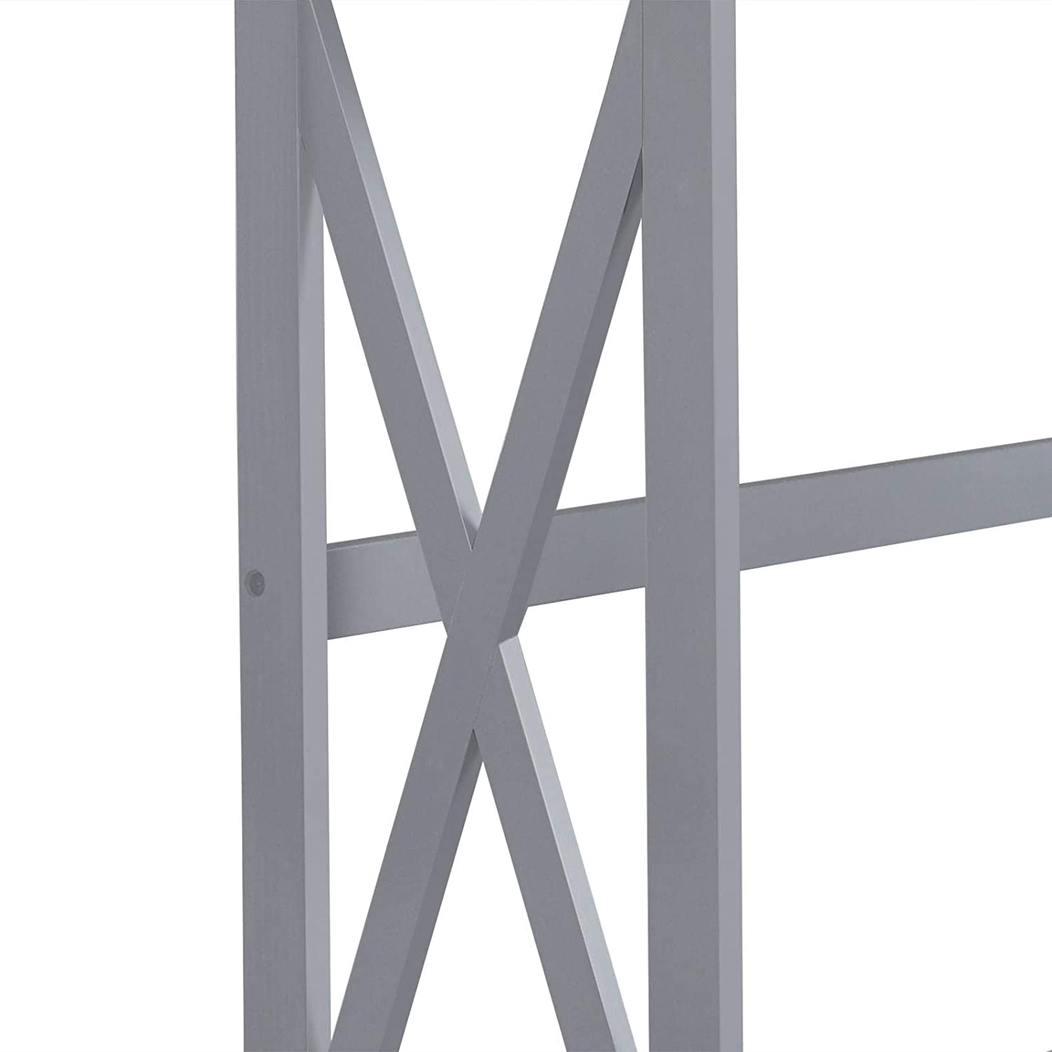 NIUMU Console Table for Entryway, 2 Tier Narrow Sofa Table Bookshelf Accent Tables w/Storage Shelf, Living Room Entry Hall Foyer Tables Furniture, Grey