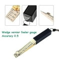 thumbnail image 3 of Fire Door Gap Gauge, Wedge Vernier Feeler Gauge Engineering Tools Ruler 1-15mm For House Engineering Inspection Flatness (precision:0.5mm), 3 of 5