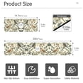 thumbnail image 3 of Yayeee Faucet Mat for Kitchen Sink 14.7" Diatomite Long Splash Guard Pad, Green Birds, 3 of 7