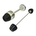 thumbnail image 1 of LOVIVER Essieu Protection de Roue de Protection Accessoires de Moto Essieu de Fourche Curseurs Bouchon Pad, 1 of 3