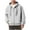 Gray, variant on Men's Sweatshirts Sport Coat Car Ears Hooded Casual Active Jacket with Pockets Loose Full Zip Up Hoodies (XL, Pink)