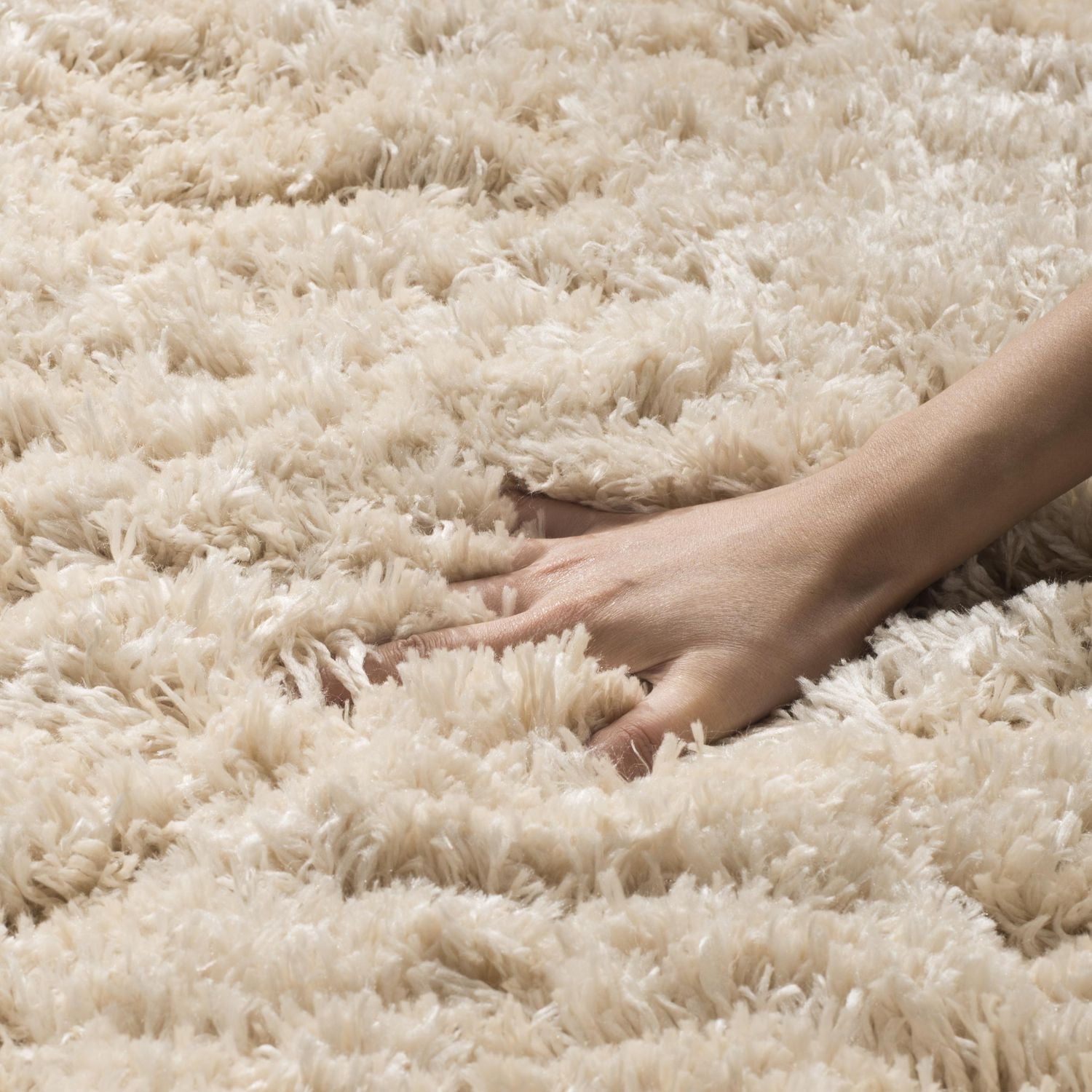 SAFAVIEH Polar Abbot Solid Extreme Plush Shag Area Rug