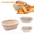 thumbnail image 6 of Bread  Dough Banneton Brotform Proofing Proving Baskets Fermentation Rattan Wicker Basket Country, 6 of 9