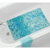 Mainstays Blue Novelty Rubber Non-Slip Bath Mats, 27" x 15.75"