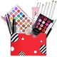 thumbnail image 1 of Xihbxyly Juego de 5 Brochas de Maquillaje, Portátil, de Viaje, con Barril, Juego Completo de Brochas para Sombras de Ojos, Brochas para Cejas, Brochas de Alto Brillo, Brochas de Fibra de Pelo., 1 of 2
