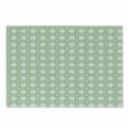 thumbnail image 1 of Abstract Cutting Board, Daisy Chamomile Petals Textured Striped Background Picnic Kitchen Spring Image, Decorative Tempered Glass Cutting and Serving Board, Small Size, Mint Green, by Ambesonne, 1 of 1