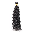 thumbnail image 2 of AYA Mèches de Cheveux Brésiliens Mèches Tissées Couleur Noire Naturelle Cheveux Ondulés Perruque Noire Ondulée Rideau, 2 of 9