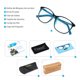 thumbnail image 5 of Cyxus Lentes para Computadora Hombres y Mujeres Anti Luz Azul Lente Antireflejant Bloqueo UV Antifatiga Anteojos 8121T54 Cyxus Style, 5 of 5