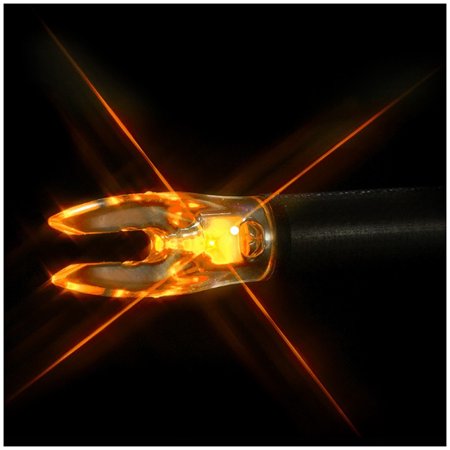 UPC: 0818322012324 | Nockturnal Fit Universal Size Orange Lighted Nock 3-Pack