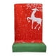 thumbnail image 1 of Funda extraíble para silla con estampado navideño, funda elástica para asiento de banquete (alce) Likrtyny Para estrenar, 1 of 9