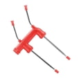thumbnail image 1 of Inteprter Cerveza Snorkel Paja Cerveza Bong Embudo Slammer Doble Snorkel Beber Snorkel Cerveza Bar Herramientas Botella Paja Dispensador de fiesta Barra de herramientas Rojo Inteprter HA003016-01, 1 of 1