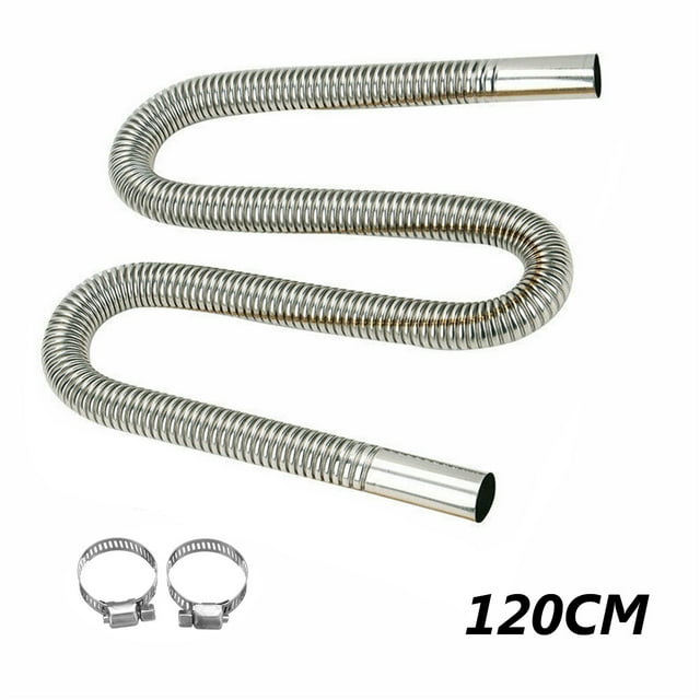 LSLJS Tuyau d'Échappement en Acier Inoxydable pour Réservoir de Chauffage, Accessoires pour la Maison