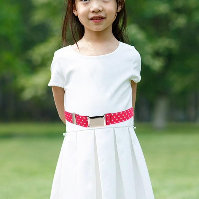 Cintura Pantaloni Equitazione Cintura Equestre Per Bambini 3,8 Cm | Elastica Regolabile Per
