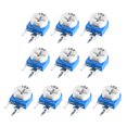 thumbnail image 4 of Uxcell Trimmer Potentiometer 10K Ohm Adjustment Horizontal Variable Resistors 10pack, 4 of 5