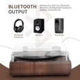 thumbnail image 3 of Tocadiscos Retrospiler, estilo retro, Bluetooth de 3 velocidades, 3 of 7