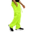 thumbnail image 5 of G-Style USA Men's Heavyweight Fleece Lounge Cargo Sweatpants, Up to 6XL, 5 of 5