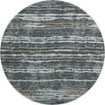 thumbnail image 2 of Addison Rugs Mayfield Washable Transitional Broken Stripes Shadow Round Rug, 8' x 8', 2 of 5