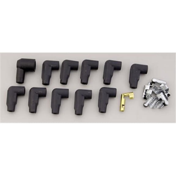 TAYLOR CABLE 46051 Black Low Profile Distributor And Coil Boot & Terminal Kit