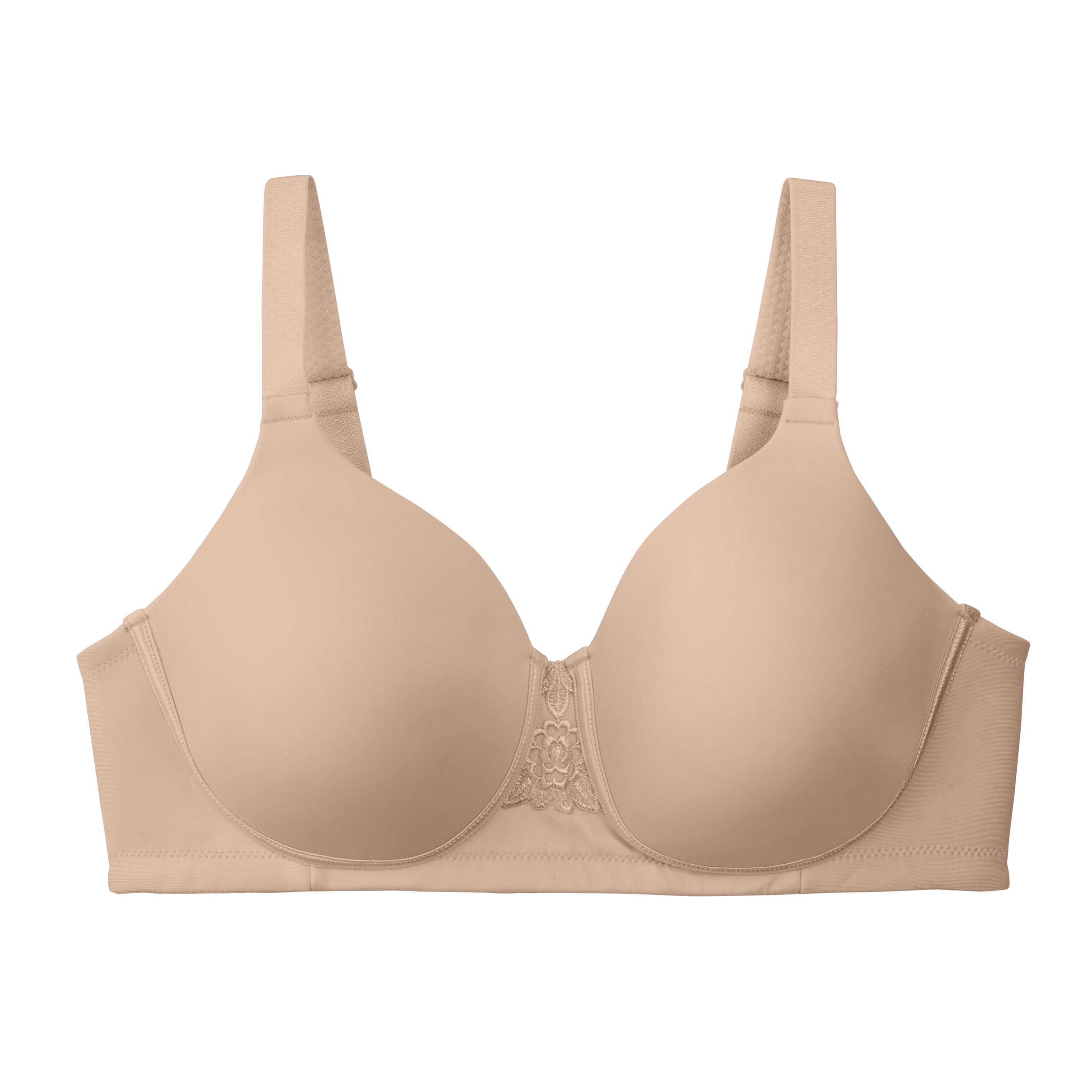 Vanity Fair Lingerie Women's Beauty Back Full Figure Smoothing Wireless Bra, Style 71380