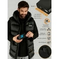 thumbnail image 5 of THBYQK 21 Heated Zones Heated Vest, with 40000mAH 7.4V Battery Pack Heated Vest for Men & Women, 5 in 1 Smart Controller, 5 of 7