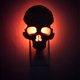 thumbnail image 2 of Luces Cabeza Esqueleto Calavera Realista Halloween Con Llama para Fiesta Club Ygjytge, 2 of 6