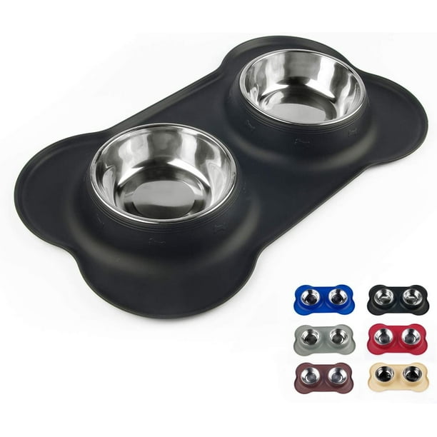Dog bowl mats hot sale large