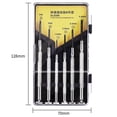thumbnail image 2 of 6pcs Watchmaker Screwdriver Set DIY Precision Carbon Steel Repair Tools, 2 of 5