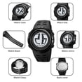 thumbnail image 3 of HARPI A Plastic Multifunction Watch, Digital Waterproof Electronic Watch, Shock Resistant Analog-Digital Dual Display Timepiece, 3 of 9