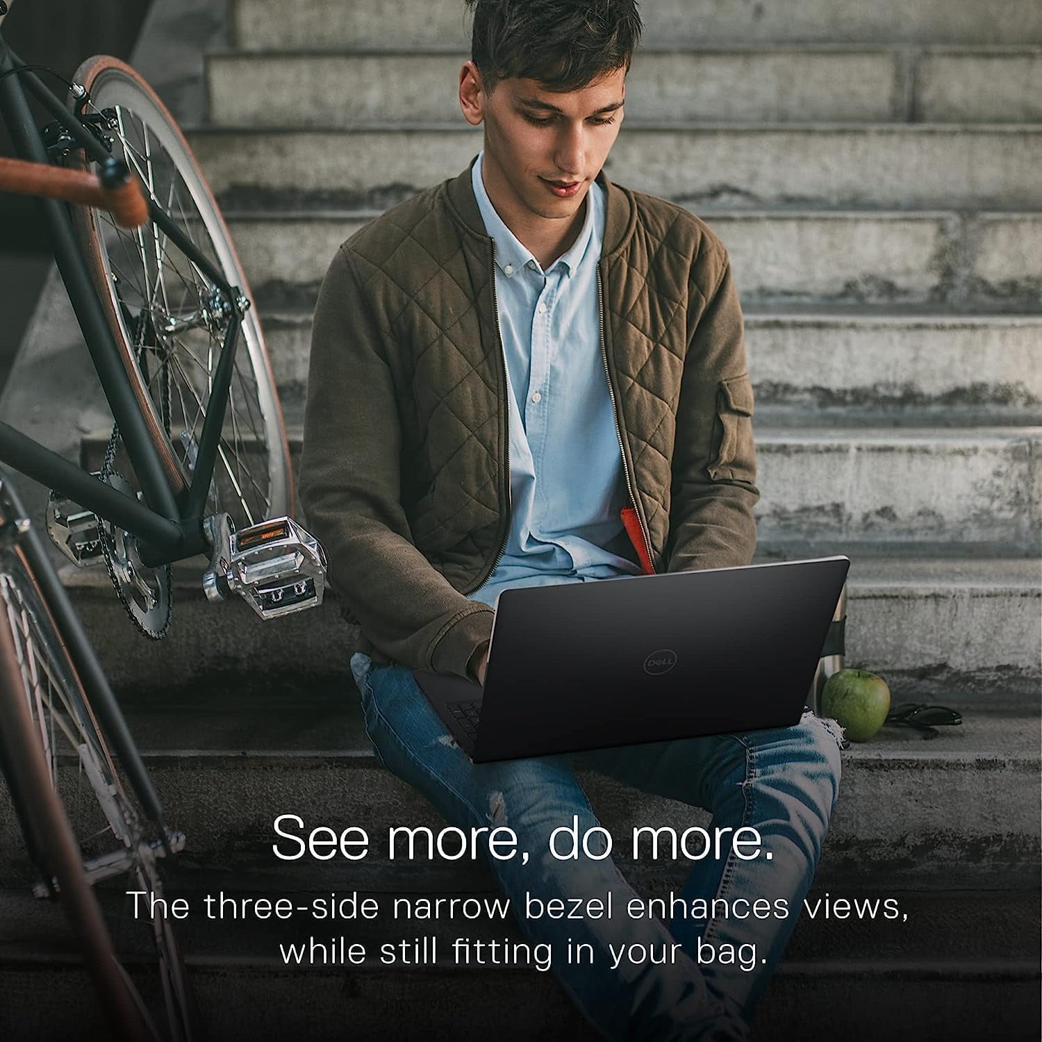 Dell Inspiron 3520 Laptop, 15.6" FHD Business Computer, 32GB RAM, 1TB SSD, Intel Core i5-1235U, Wi-Fi 6, Windows 11 Pro, Numeric Keypad, SD Card Reader, Bluetooth, Intel UHD Graphics, Black
