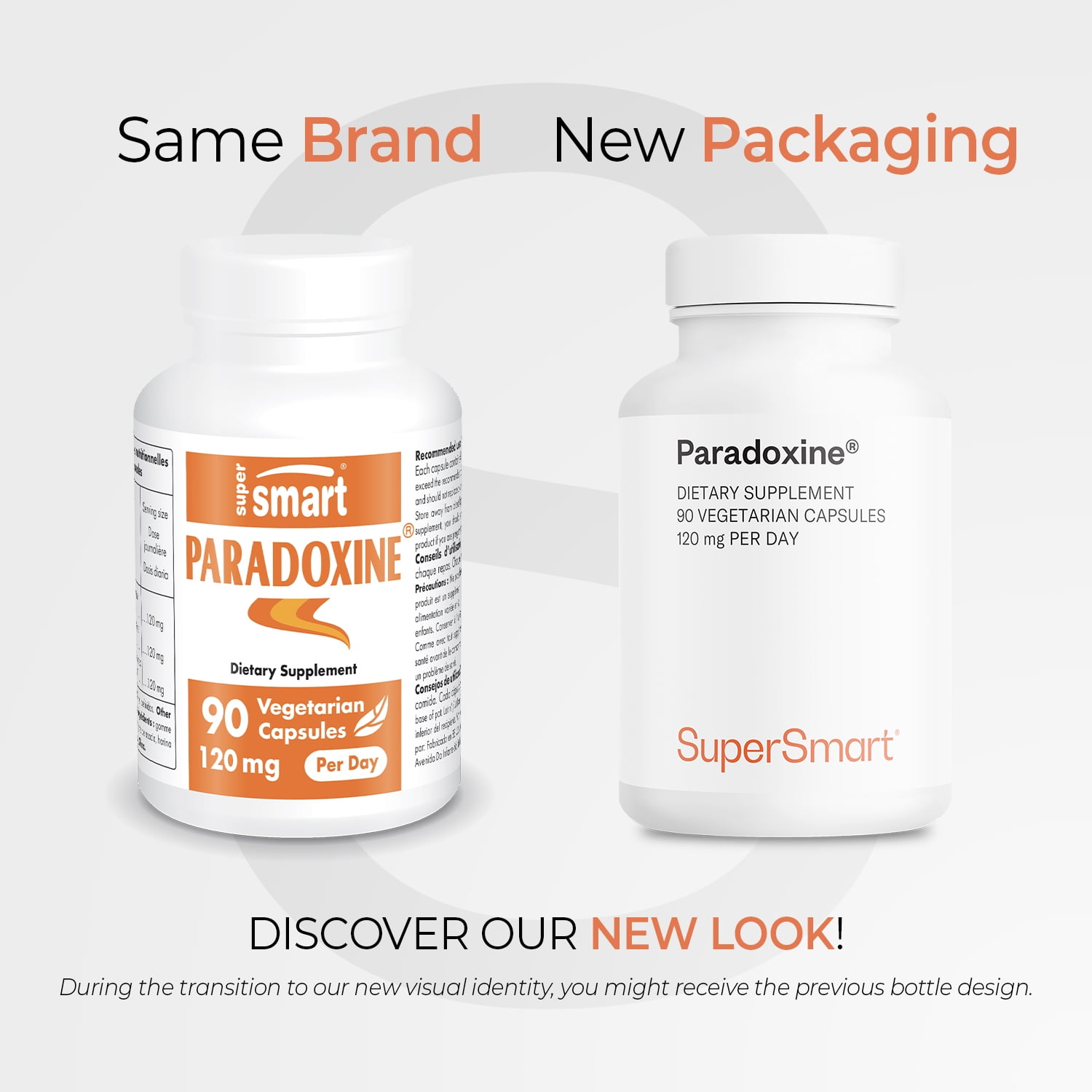 SuperSmart - Paradoxine 120 mg - Grains of Paradise Supplement | Non-GMO & Gluten Free - 90 Vegetarian Capsules