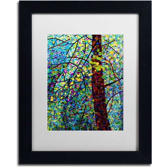 Mandy Budan 'Pine Sprites' Matted Framed Art