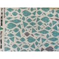 thumbnail image 3 of Cotton+Steel Happy Fish Aqua Unbleached Sewing and Craft Fabric, 3 of 5