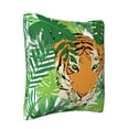 thumbnail image 2 of ZICANCN Decorative Throw Pillow Covers , Tiger Wildlife Animal Couch Sofa Decorative Knit Pillow Covers for Living Room Farmhouse 12"x12", 2 of 8