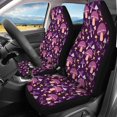 thumbnail image 3 of Pzuqiu Mushroom Pattern Car Seat Covers Full Set Front and Rear Seat Cover Set, Easy to Install, Suitable for Van Seats Front Seats, Fit for Truck Trucks, 3 of 10