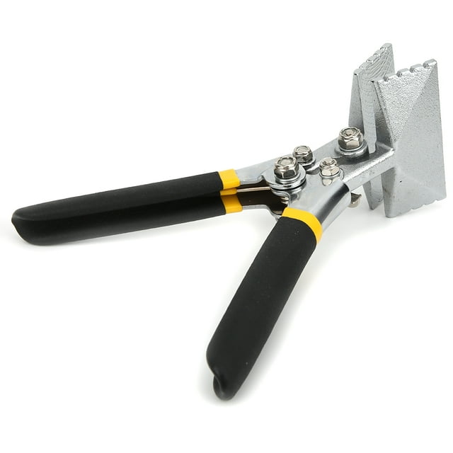 Metal Bender, Heavy-Duty All-Steel Construction Straight Double-Dipped Grip Bending Seaming , For Stainless Steel Metal Straight
