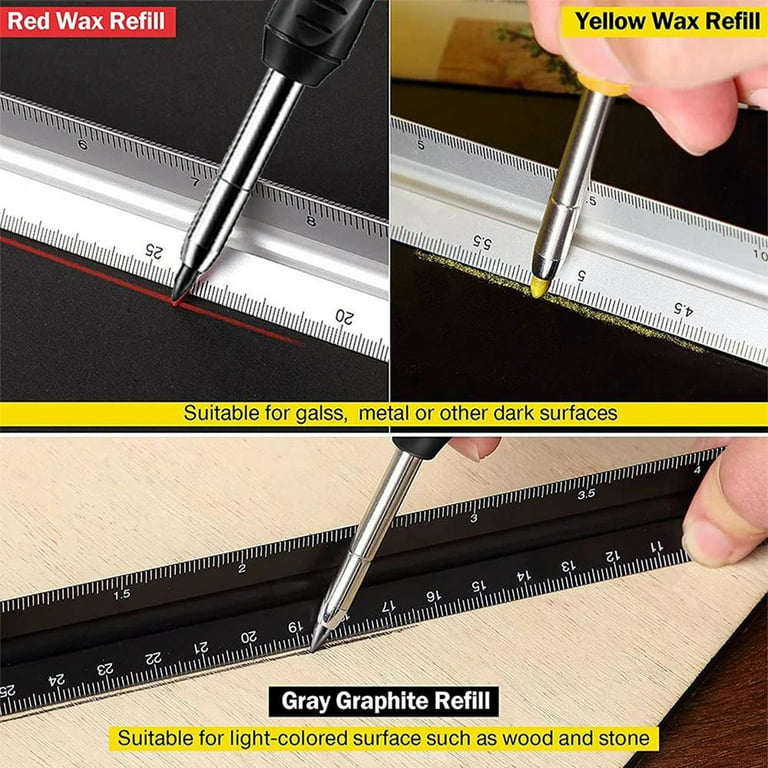 Multi-function Scribing Tool Construction Pencil Scribe Tool with Pencil  Gauge