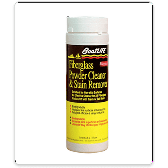 Life Industries - BoatLife Mildew Stain Remover 1190 For Removing Mildew Stains From Fiberglass; 26 Ounce Bottle; With Bilingual Package; Powder Type; For Marine Applications