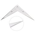 thumbnail image 2 of CE401 6-string Vee Flying V-Style Guitar Bridge Tailpiece Compatible For Flying V Guitar Parts Accessories (Silver), 2 of 2