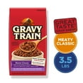 thumbnail image 2 of Gravy Train Meaty Classic Beef, Liver & Bacon Flavor Dry Dog Food, 3.5 lb. Bag, 2 of 6
