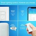 thumbnail image 4 of Lutron Caseta Smart Lighting Dimmer Switch for Wall and Ceiling Lights, Light Almond, 4 of 12